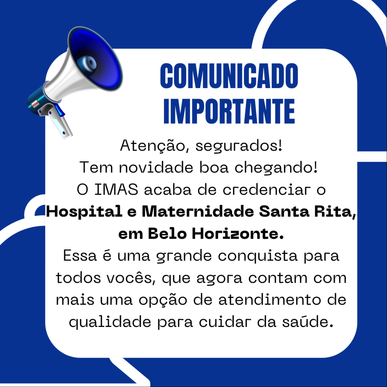 ATENÇÃO, SEGURADOS!